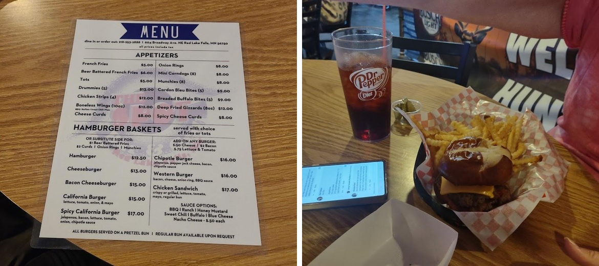 The Spot Menu